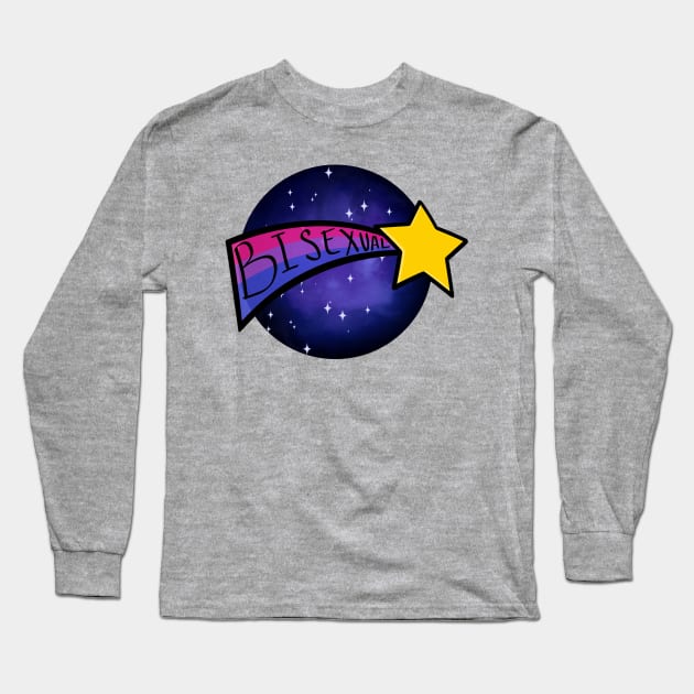 Bi Space Long Sleeve T-Shirt by Momo_Cas99